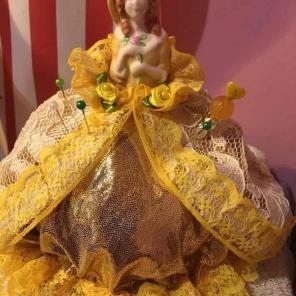 New pin cushion doll in new dress