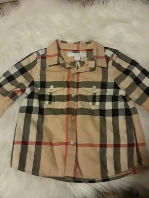 Burberry baby shirt