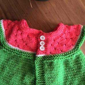 Baby Watermelon Sweater