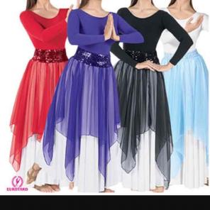 Sheer skirt cover