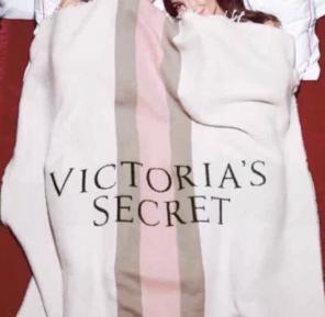 Victoria's Secret Blanket Stripe Fringe