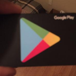Playstore Card