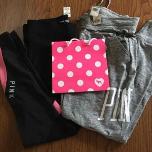 Pink VS Leggings