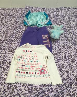 Lot Of 3 Girls Cloths Size 4t