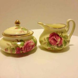 Mini Sugar and Creamer set