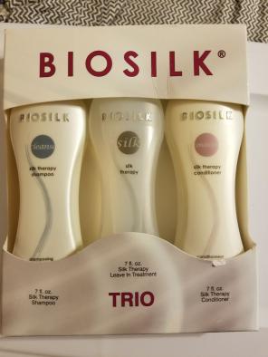 Biosilk Trio hair care system