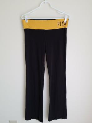 PINK WV Mountaineers Yoga Pants