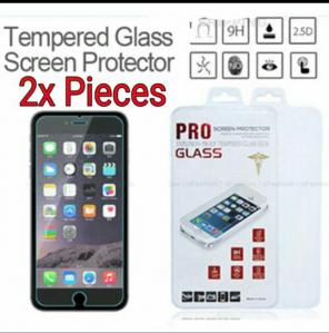 2x IPhone 6+ Tempered glass Protectors