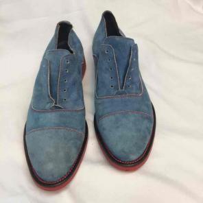 Donald J Pliner suede Oxford shoes