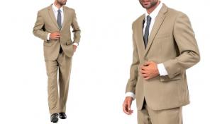 Brand new 2 pieces suit size 42R x 36R