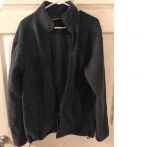 Fleece zip up jacket