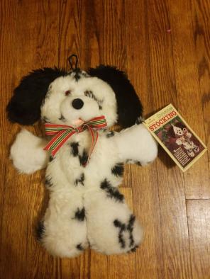 Vintage Christmas Stocking 1982