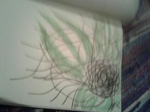 Flower drawing