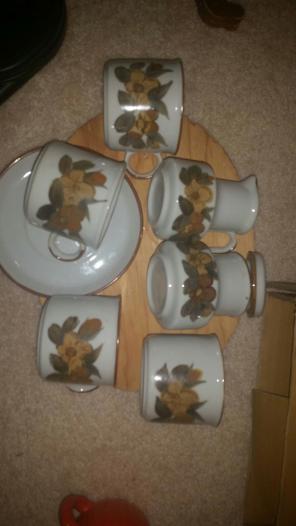 Handgemalt teacup set