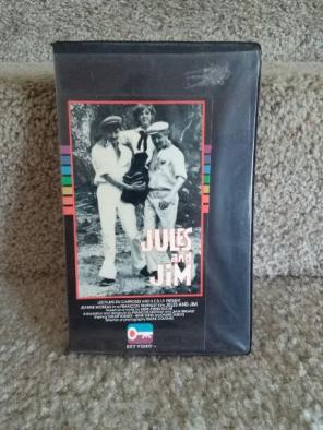 Vintage Jules And Jim 1986 Original VHS