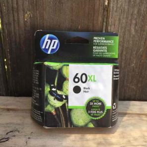HP Black Noir Ink 60 XL