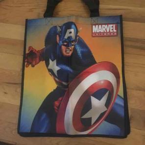Captain America Reuseable Tote