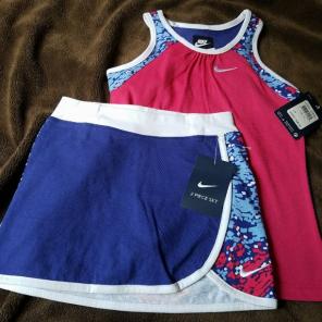 Nwt nike 2 piece outfit set girls 6