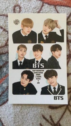 Bts Lomo Card