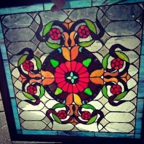 Stained glass window 26by26