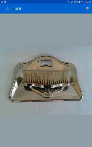 VTG FORMAN BROS CRUMB CATCHER & BRUSH