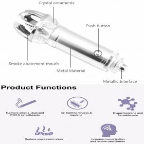 Ionic Air Purifier For Car