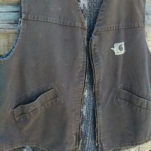 Carhartt vest L brown