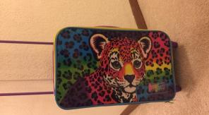 Lisa Frank Rare Hunter Suit Case