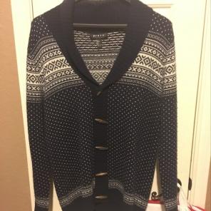 Forever 21 Men's Cardigan Blue