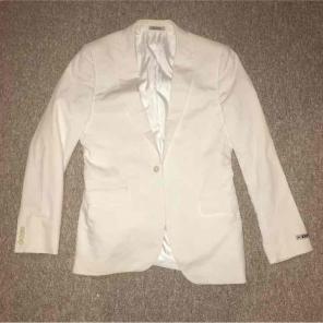 Express fitted 36 regular suit blazer