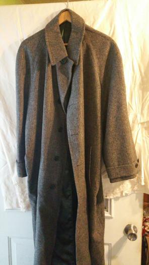 Men's 44 long winter overcoat