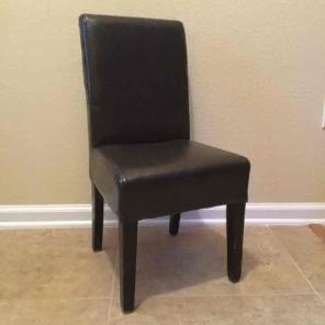 Photography prop, toddler leather chair