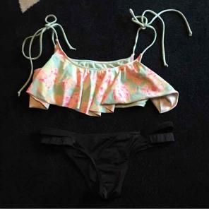 Set of pink/Victoria secret bathing suit