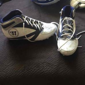 Warrior Lacrosse Cleats Sz 10