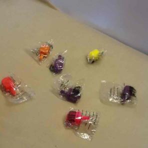 7 Dreidels sealed in the package