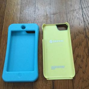 Blue And Yellow iPod Case