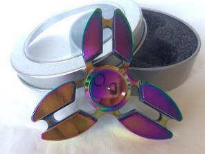 High Speed Rainbow Metal Fidget Spinner
