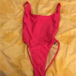AmericanApparel high cut nylon one piece