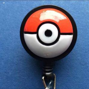 Pokémon Go Poke Ball ID Badge Holder RN