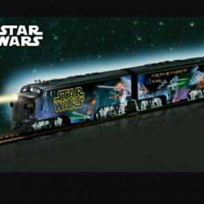 Hawthorne village star wars train set