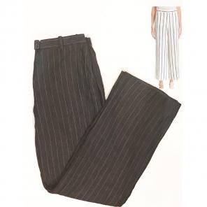 Armani Collezioni pinstripe linen pants