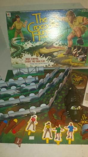 Vintage The Crocodile Hunter Board Game