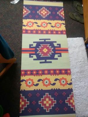 Boho yoga mat