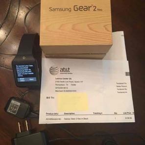 ⚡️SAMSUNG Gear 2 Neo Black smart watch