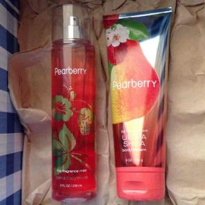 Bath and Body Works Pearberry set