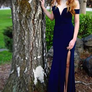 Indigo Prom Dress