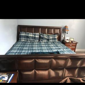 Dark Brown Head Board King Size