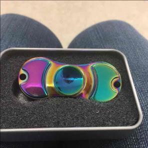 Rainbow fidget spinner