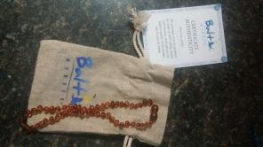 Baltic Amber teething necklace