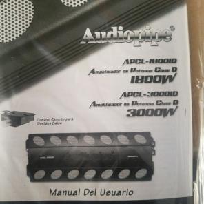 1800 Auidopipe amp